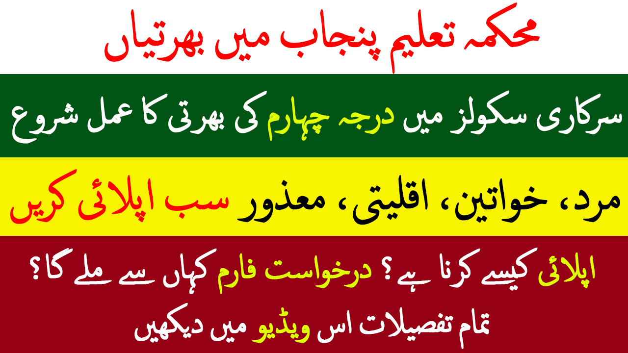 class iv jobs in education department