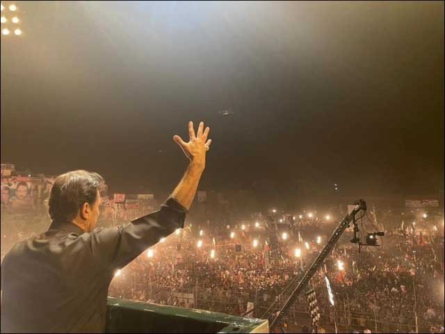 imran khan at faisalabad