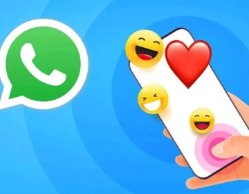 WhatsApp emoji feature