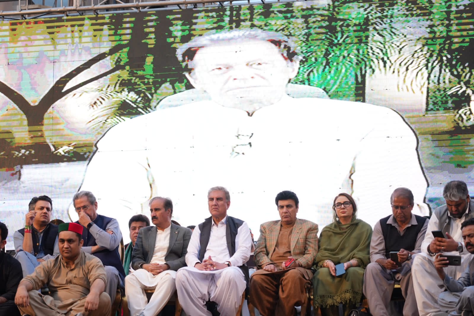 imran khan long march