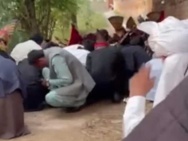 bees attack on wedding