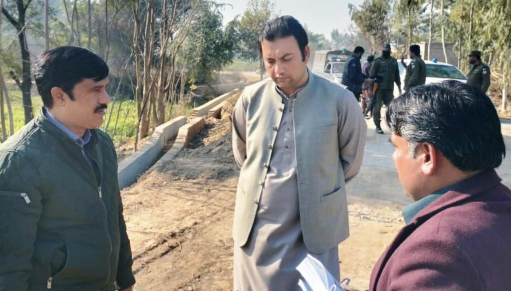 development work going on in mandi bahauddin