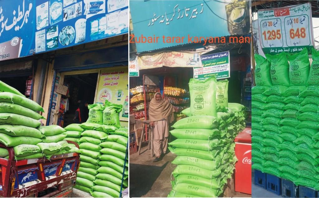 Flour is available in abundance at Mandi Bahauddin's 167 sales points