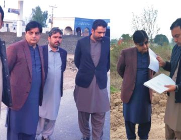 Shahid Imran Marth's review of ongoing development projects in the district