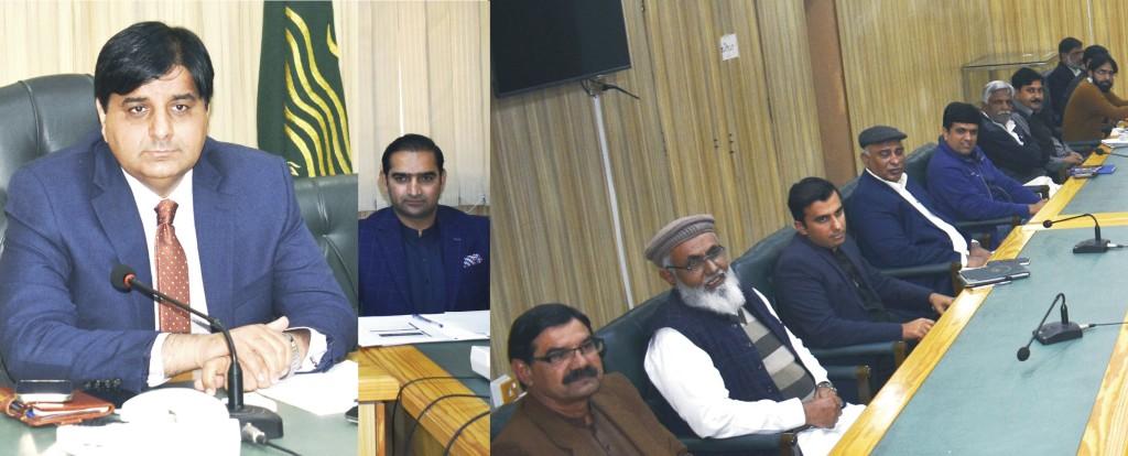 meeting of philanthropists from across the district was held