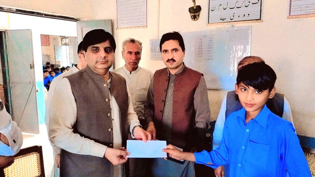 Eid distribution to the deserving children of Sohawa School