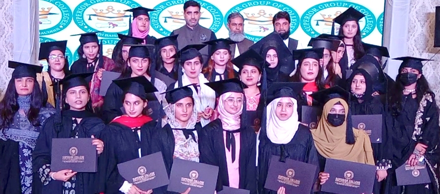 Certificate distribution to Superior University Mandi Bahauddin