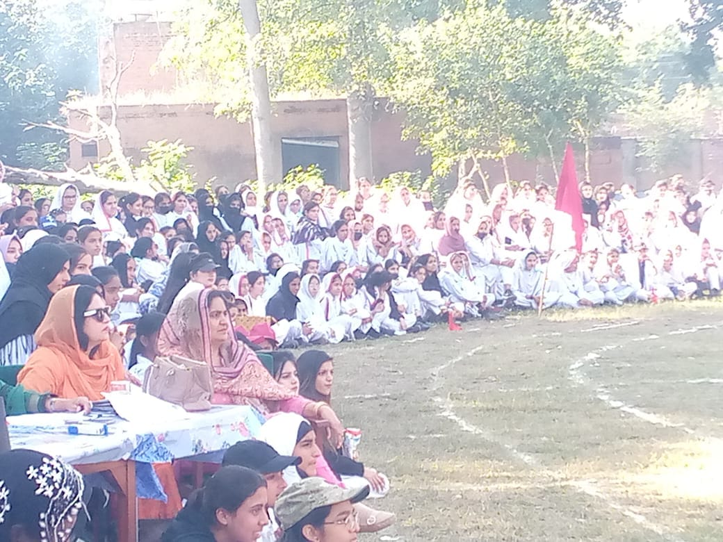 Inauguration of District Intercollegiate Sports Event at Govt College