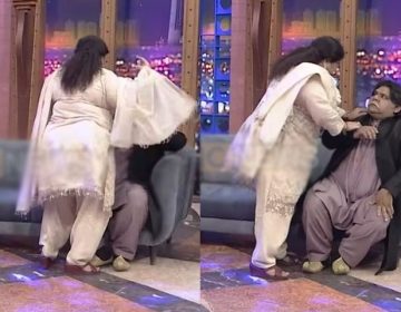 Singer Shazia Manzoor tortures comedian in live show